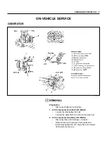 Предварительный просмотр 350 страницы Isuzu NHR 4J Series Workshop Manual