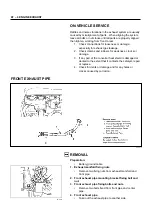 Предварительный просмотр 391 страницы Isuzu NHR 4J Series Workshop Manual