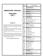 Isuzu Trooper 1999 Workshop Manual предпросмотр