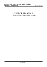 ISV IS-08NR User Manual preview