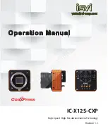 isvi CoaXPress IC-X12S-CXP Operation Manual preview