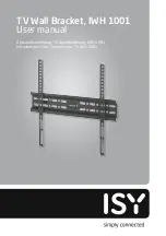 ISY IWH 1001 User Manual preview