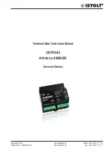 ISYGLT 80026503 Technical Data/Instruction Manual предпросмотр