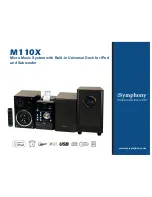 iSymphony M110X Specification Sheet preview