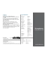 Preview for 2 page of iSymphony M210 Specification Sheet