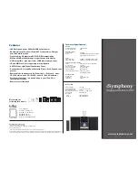 Preview for 2 page of iSymphony M50 Datasheet