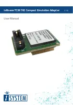 iSystem Infineon TC397XE User Manual предпросмотр