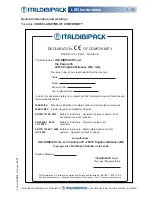 Предварительный просмотр 7 страницы ItaldibiPack Leo Instruction Manual