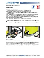 Предварительный просмотр 11 страницы ItaldibiPack Leo Instruction Manual