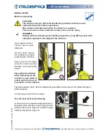 Предварительный просмотр 23 страницы ItaldibiPack Leo Instruction Manual