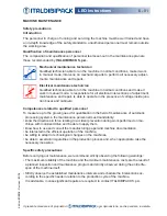 Предварительный просмотр 34 страницы ItaldibiPack Leo Instruction Manual