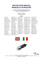 Preview for 1 page of ITALECO FEDMED100 Instruction Manual