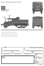 Preview for 4 page of Italeri M3 75mm Half Track Assembly Instructions