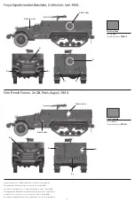 Предварительный просмотр 3 страницы Italeri M3 Half Track Assembly Instructions