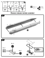 Предварительный просмотр 3 страницы Italeri Maiale with crew 5621 Instructions Manual