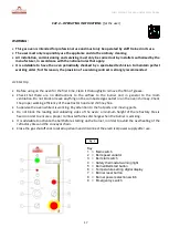 Preview for 17 page of Italforni TS Gas Instructions For Use And Maintenance Manual