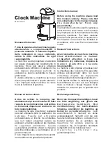 Preview for 2 page of Italian Gelato Choc Machine Operating Instructions Manual