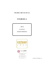 Preview for 1 page of Italian Gelato ICETEAM 1927 STARGEL 4 Instruction Manual