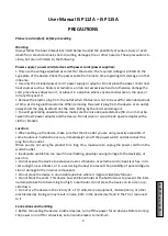 Preview for 9 page of ITALIAN STAGE IS P112A User Manual