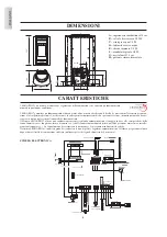 Preview for 4 page of Italiana Camini ADRIA Installation, Use And Maintenance Manual