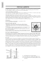 Preview for 8 page of Italiana Camini ADRIA Installation, Use And Maintenance Manual