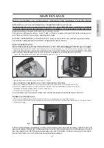 Preview for 37 page of Italiana Camini ADRIA Installation, Use And Maintenance Manual