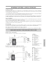 Preview for 109 page of Italiana Camini ADRIA Installation, Use And Maintenance Manual