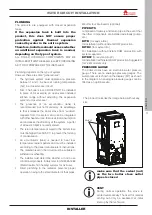 Preview for 11 page of Italiana Camini LAYMA IDRO 18 Installation, Use And Maintenance Manual