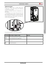 Preview for 13 page of Italiana Camini LAYMA IDRO 18 Installation, Use And Maintenance Manual