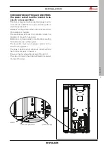 Preview for 17 page of Italiana Camini LAYMA IDRO 18 Installation, Use And Maintenance Manual