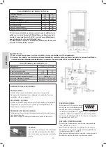 Preview for 40 page of Italiana Camini LITTLE Directions For Installation, Use And Maintenance