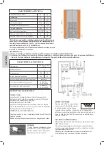 Preview for 40 page of Italiana Camini MAREA Installation, Use And Maintenance Manual