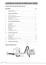 Preview for 2 page of Italinox MKCO10 Installation, Operation & Maintenance Manual