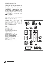 Предварительный просмотр 18 страницы Italkero Camino Series User, Installation And Technical Assistance