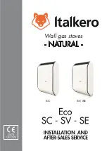 Italkero Eco SC Series Installation And After-Sales Service preview