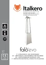 Italkero Falo Evo User Manual And Assembly Instructions предпросмотр