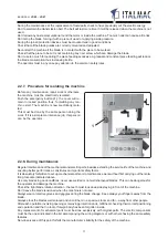 Preview for 11 page of ITALMAC JS 40 Instructions Manual