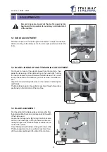 Preview for 27 page of ITALMAC JS 40 Instructions Manual