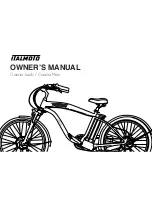 ITALMOTO cassia lady Owner'S Manual preview