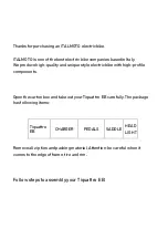 Preview for 2 page of ITALMOTO Tiquattro EB Owner'S Manual