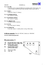 Preview for 8 page of Italsea 7CH4Q107 User Manual