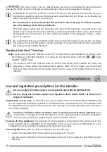 Preview for 12 page of Italtherm 35 K Installation Manual