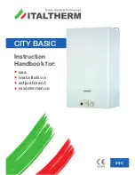 Italtherm CITY BASIC Instruction Handbook Manual предпросмотр