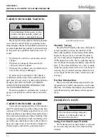 Preview for 12 page of Itasca Meridian 2005 Owner'S Manual