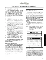 Preview for 27 page of Itasca Meridian 2005 Owner'S Manual