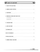 Preview for 2 page of ITC Audio T-328 Operation Manual