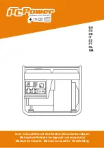 Preview for 1 page of ITC Power DG6000LE User Manual