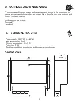 Предварительный просмотр 6 страницы ITC COMPACT V 2000CP Manual