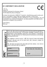 Preview for 31 page of ITC COMPACT V 2000CP Manual