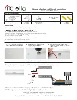 ITC elio Wander Install Instructions предпросмотр